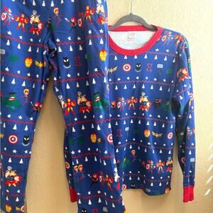 Hanna Andersson Marvel holiday pajamas